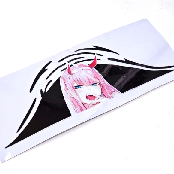 Sticker – Darling in the Franxx – Zero Two I’m Coming For You – Waterproof 3/$20 - Picture 1 of 5